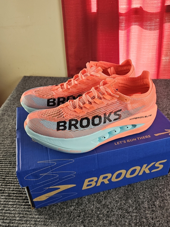 Brooks Hyperion Elite 2 Racing Shoes - Coral & Teal Mens main image 13